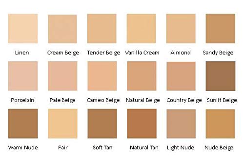 Jolie Liquid Powder Mineral Foundation, Super Silky Hydrating Oil-Free Makeup, SPF 15 Mineral Sunscreen & Primer - Vitamins A, C & E Antioxidants, For All Skin Types (Natural Beige)