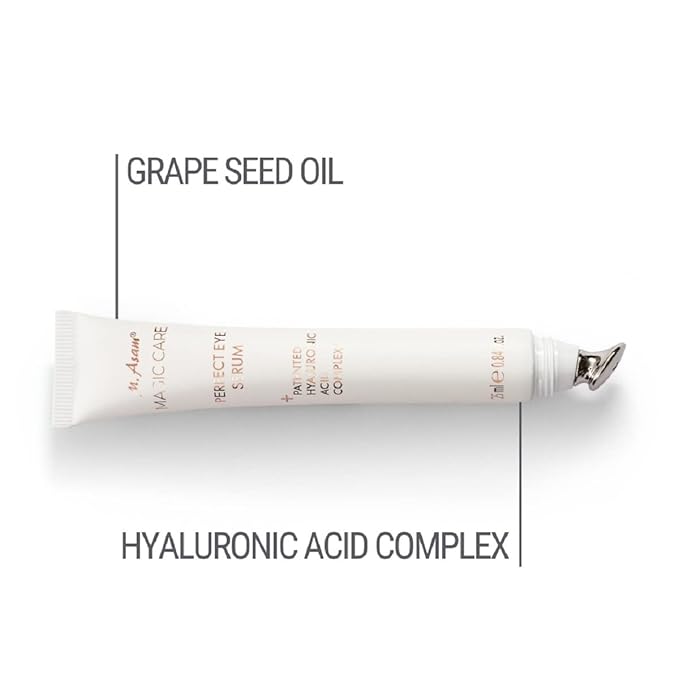 M. Asam MAGIC CARE Perfect Eye Serum - eye serum with 360° tightening effect, effectively fights puffiness & dark circles, tightens the eyelid, eye care with hyaluronic acid complex, 0.84 Fl Oz