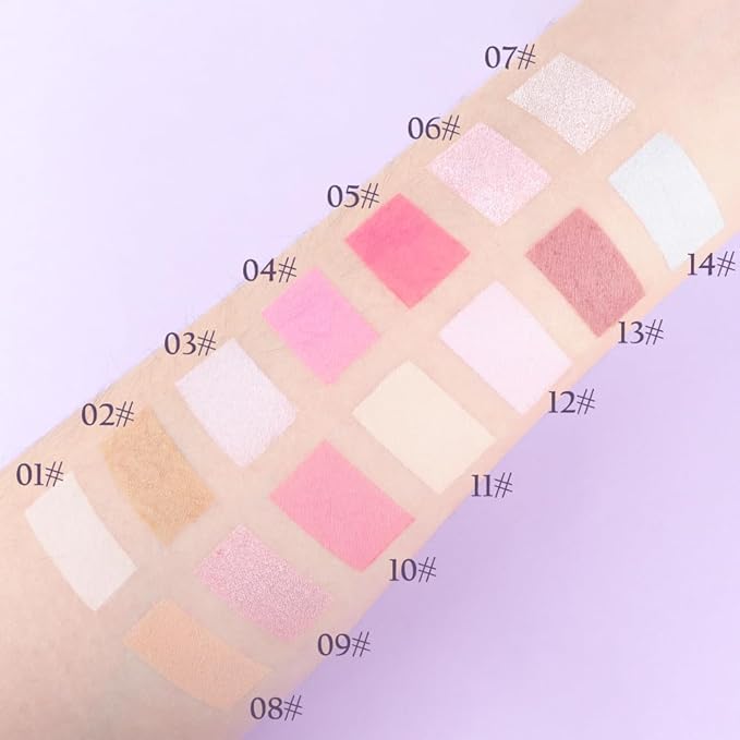 Single Matte Eyeshadow Makeup Palette, Neutral Beige Nude Eyeshadows Singles, Monochrome Eye Shadow Palette Makeup for Women, de sombras de ojos, Highly Pigmented Daily Evening Girls Eyeshadow