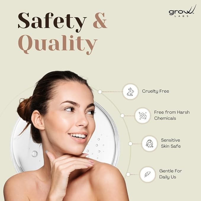 Eyebrow Growth Serum - with Biotin & Peptides - Eye Brow Serum for Growth - Vegan Brow and Lash Enhancer - Made in USA - Cruelty Free - 5ml