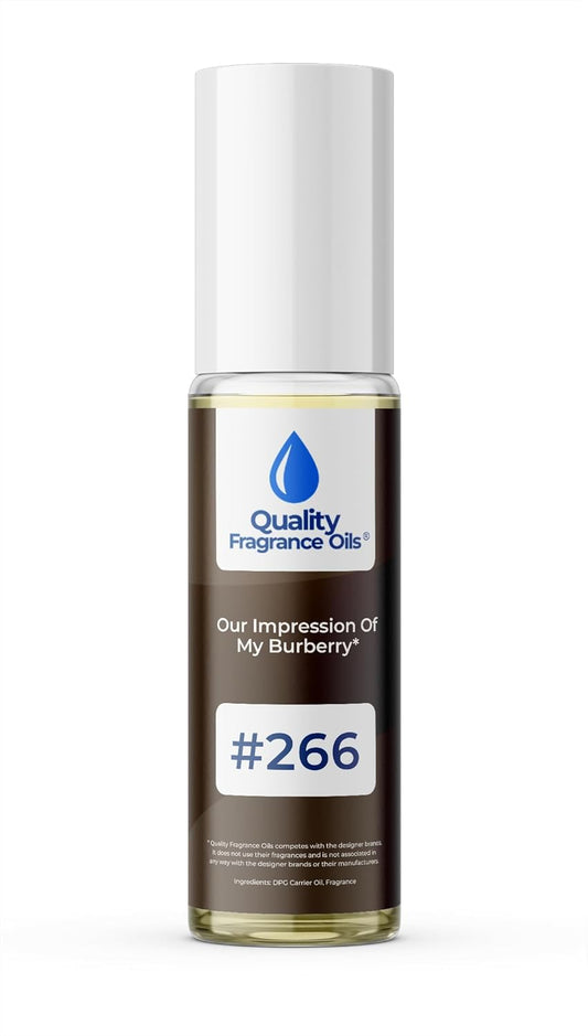 Quality Fragrance Oils' My Burb. for Women Impression #266 | Long-Lasting Perfume Oil, Alcohol-Free, Strong Scent, 10ml Roll-On | Affordable Alternative to Designer Fragrances