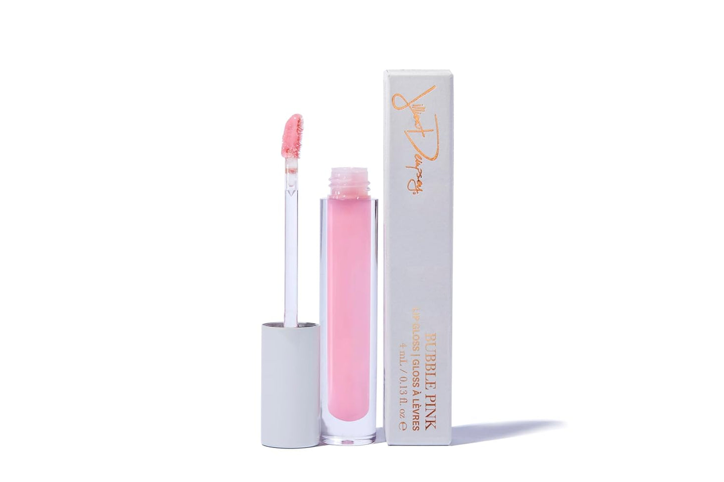 Jillian Dempsey Lip Gloss: Enhance, Hydrate & Smooth Lips with Firming & Plumping Benefits, Vegan, 12ml | Bubble Pink