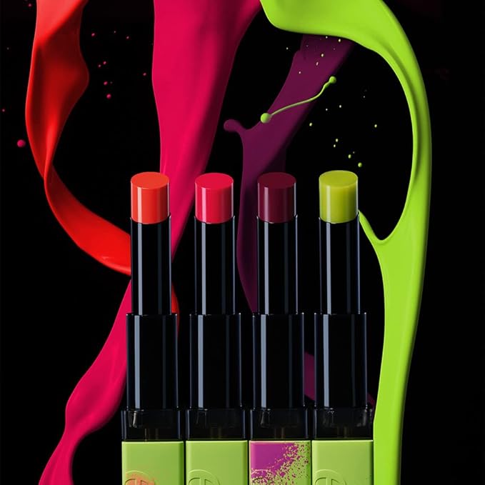 Espoir Dirty Neon vegan shine lipstick #6 Tangy (4.5g) | Wearable Shine Neon with Bright Acid Color Lip Stick | a Moist and Soft, Long Lasting Lipstick | Korean Makeup