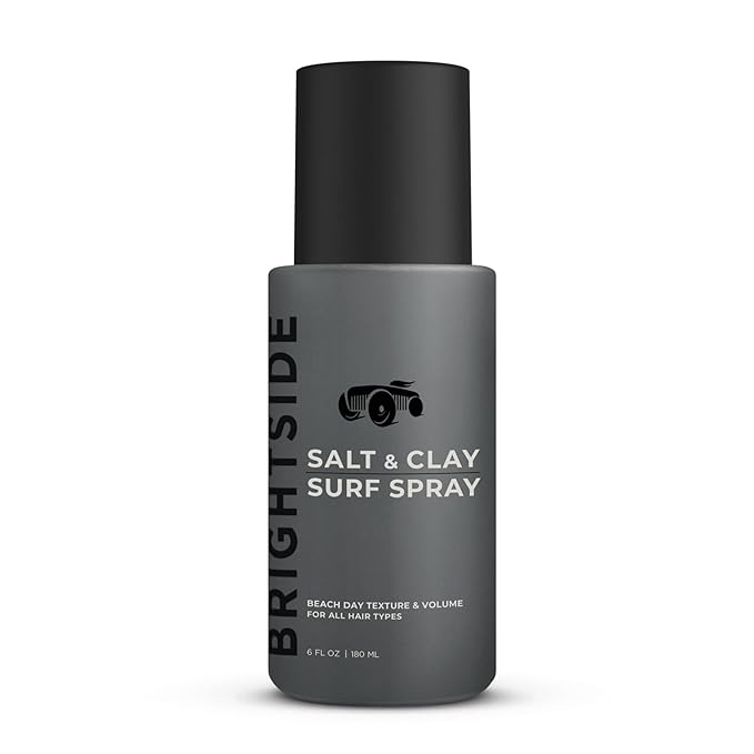 Salt & Clay Surf Spray - Hair Texturizing & Volumizing Spray - Salt & Clay, Silica, Witch Hazel, & Green Tea Blend - Beach Style Hair - For All Hair Types - Natural Ingredients (6oz)