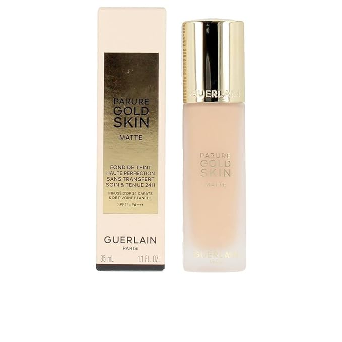 Parure Gold Skin Matte 24H Wear No-Transfer Foundation SPF 15-2N Neutral by Guerlain for Women - 1.1 oz Foundation