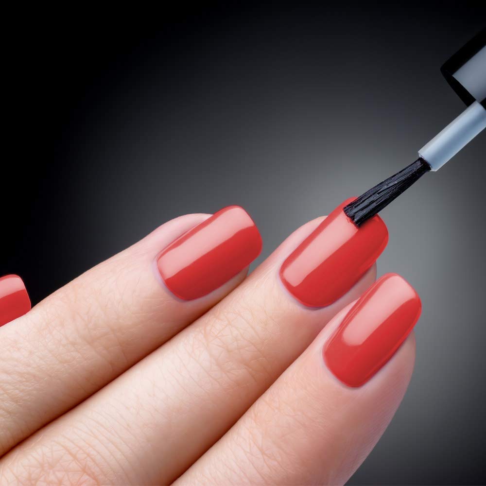 Karma Organic Nail Polish - Quick Dry Nail Lacquer, Non-Toxic, Vegan, and Cruelty-Free Nail Paint Art for Adults & Kids - No Toluene, No Formaldehyde, No DBP, and Free of TPHP (GERANIUM, 0.43 fl oz.)