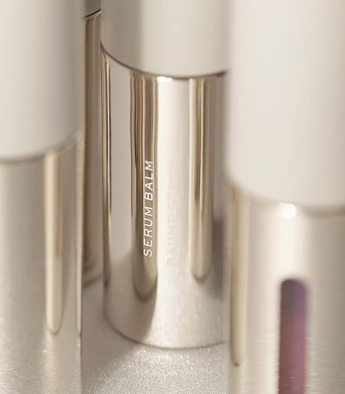 MAKE Serum Balm – Hydrating Lip Oil Treatment – Softening, Smoothing and Plumping Lip Cream – All Day Comfort, Gloss and Shine, Lilac Layer 0.15 Oz