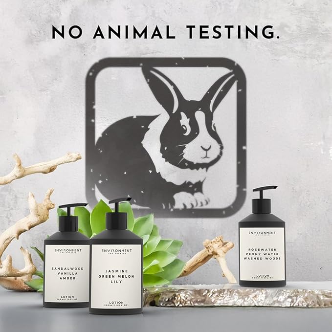 ENVIRONMENT Inspired by Designer Perfume BR540 Lotion, 300ml Luxury Scented Lotion (Amber Crystal | Vetiver | Oud Musk) Bathroom Luxury, Men & Women High-End Body Lotion, Hand Cream, Dry Skin Help