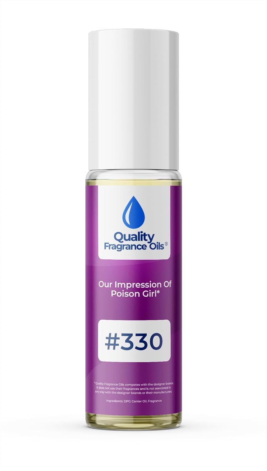 Quality Fragrance Oils' Pois. Girl for Women Impression #330 | Long-Lasting Perfume Oil, Alcohol-Free, Strong Scent, 10ml Roll-On | Affordable Alternative to Designer Fragrances