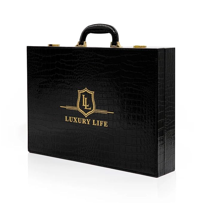 LUXURY LIFE BUTTER - Scented, Luxurious Body Butter With All-Natural Hyaluronic Acid For Soft, Hydrated Skin - For Men & Women - Suitable For All Skin Types - Luxury Life Trunk Collection 240 oz.