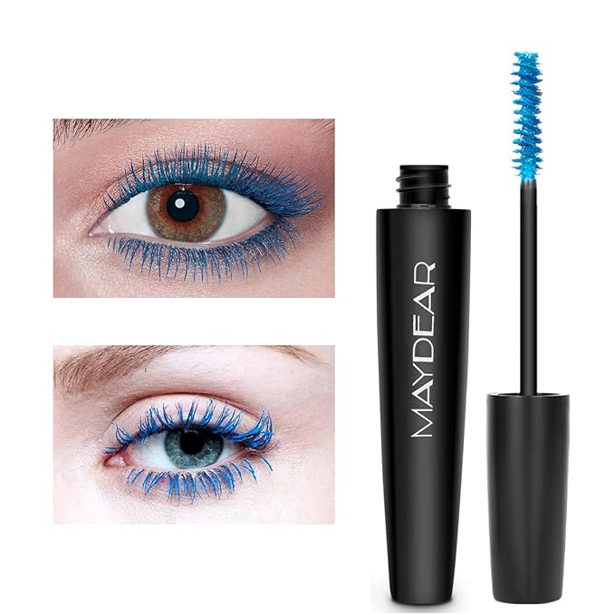 Maydear Waterproof Colored Mascara Set β Long-Lasting, Cruelty-Free, Vegan Eye Makeup for Women (6 Colors)