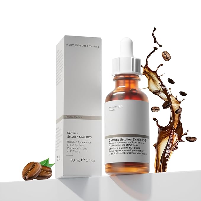 The Caffeine Solution 5% + EGCG,Reduces Appearance of Eye Contour Pigmentation and Puffiness,Under Eye Serum (30ml) Caffeine For Face Moisturizing Serum (2)