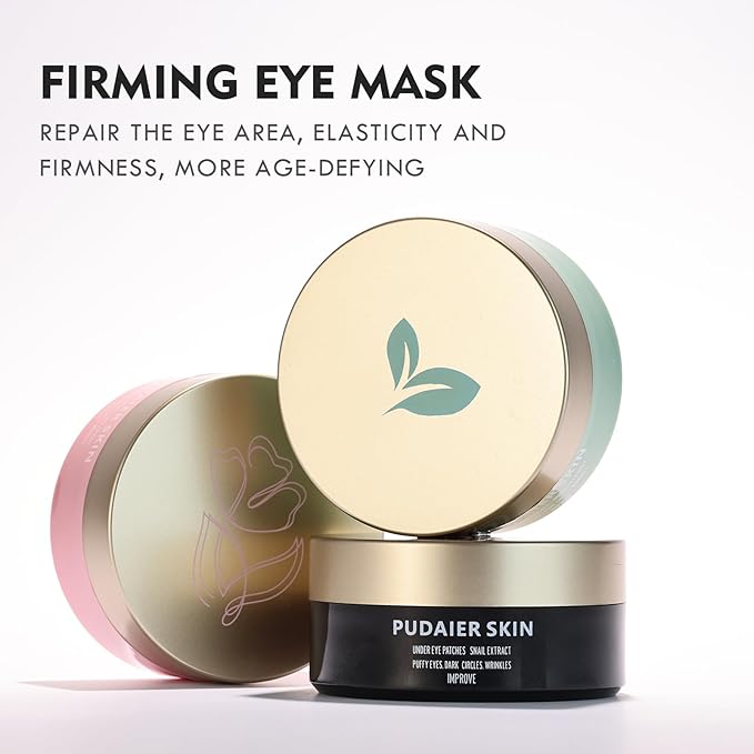 Eye Gel Patch(30 Pairs)Under Eye Patches Mask Essence Extract Under Eye Gel Pads to Reduce Puffy eyes, Dark Circles and Wrinkles (Green Tea)