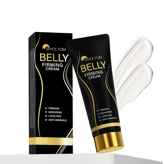 B Flat Belly Firming Cream - Premium Skin Tightening Cream for Stomach,Thighs & Butt, Skin Smoothing Moisturizer for Women and men, 4.22 fl oz