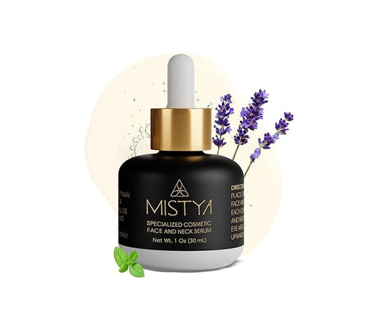 Anti Aging Specialized Face and Neck Serum with Cacay oil, Extra Vitamin E, Lavender and Peppermint Oils, 1 oz, high in retinol.