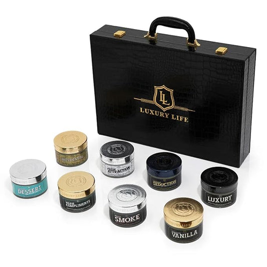 LUXURY LIFE BUTTER - Scented, Luxurious Body Butter With All-Natural Hyaluronic Acid For Soft, Hydrated Skin - For Men & Women - Suitable For All Skin Types - Luxury Life Trunk Collection 240 oz.