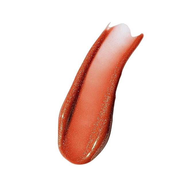 ROEN - Natural Kiss My Liquid Lip Balm Shimmer | Vegan, Cruelty-Free, Clean Makeup (BOWIE - Shimmery Nude-Rose)