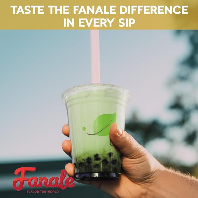 Fanale Premium Honeydew Bubble Tea Flavoring Powder | Perfect for Baking, Smoothies, Desserts and Drinks | Instant Flavoring Powder for Boba Milk Tea - 2.2 Pounds (Pack of 20).