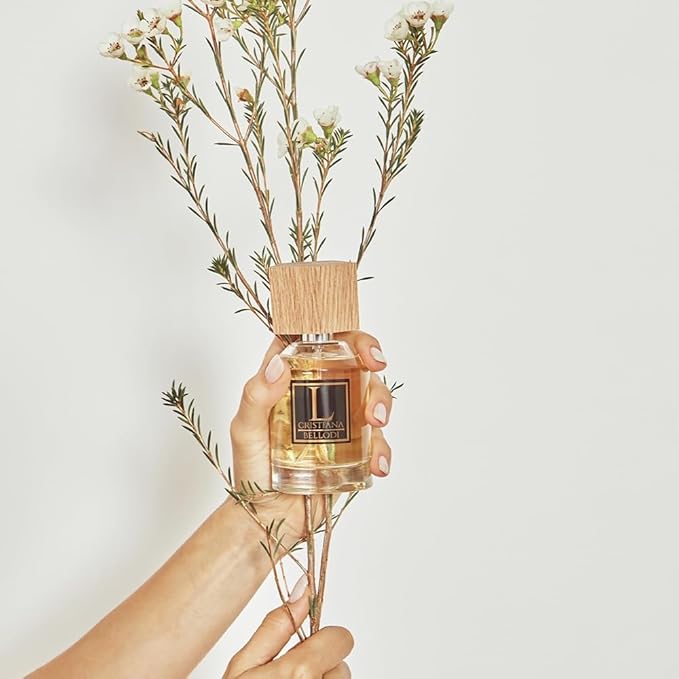 L for Unisex - Perfume for Women & Men - Long Lasting Cologne from Italy - Woody Musk Fragrance with Pink Pepper, Sandalwood, Oud, Vanilla Notes - Eau de Parfum - 3.4 oz EDP Spray