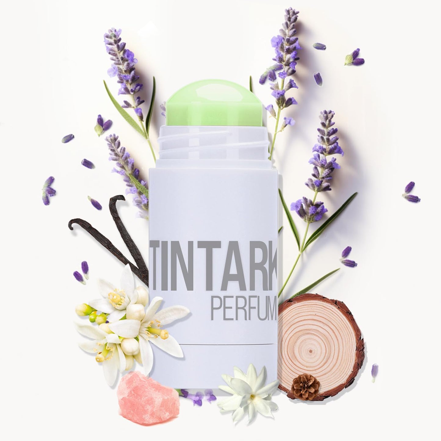 Solid Perfume Stick, Portable Travel Perfumes for Women's Fragrances Long Lasting, Inspired by YSL LIBRE Perfume, Natural & Safe Ingredients (08 Mandarine Flora)