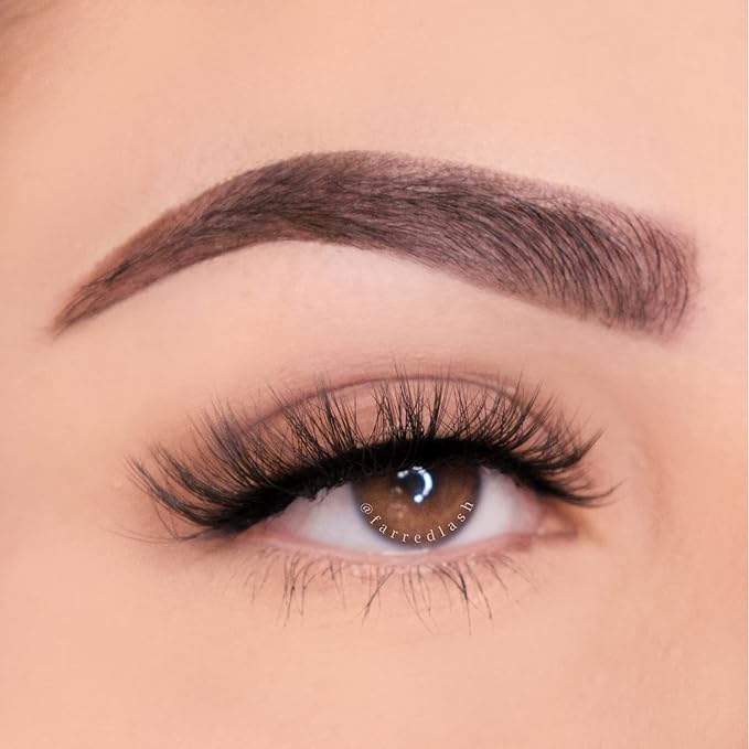 FARRED Cat Eye Lashes Short Natural Eyelashes 15mm Fluffy Wispy Strip Eyelash 14 Pairs Cute Natural Fake Lashes Packs Small Full Pestañas Set (F10 | 9-15mm)