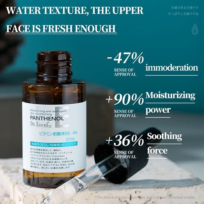 4% Vitamin B5 Face Serum 37ml / Niacinamide, Antioxidant, Reduces Wrinkles, Improves Elasticity,
