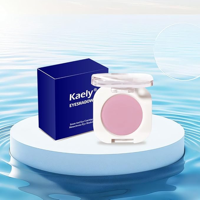 Light Pink Peach Single Matte Eyeshadow Makeup, Neutral Powde Eye Shadow for Women, Pink Eyeshadow Palette Pigmented Waterproof, sombras para ojos, Lightweight Blendable, Girls Eyeshadows Gift