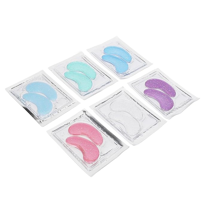 8 Pack Reusable Ice Gel Eye Pad for Puffy Eyes, Hot Cold Eye Mask, Deep Hydration and Anti Aging Effects