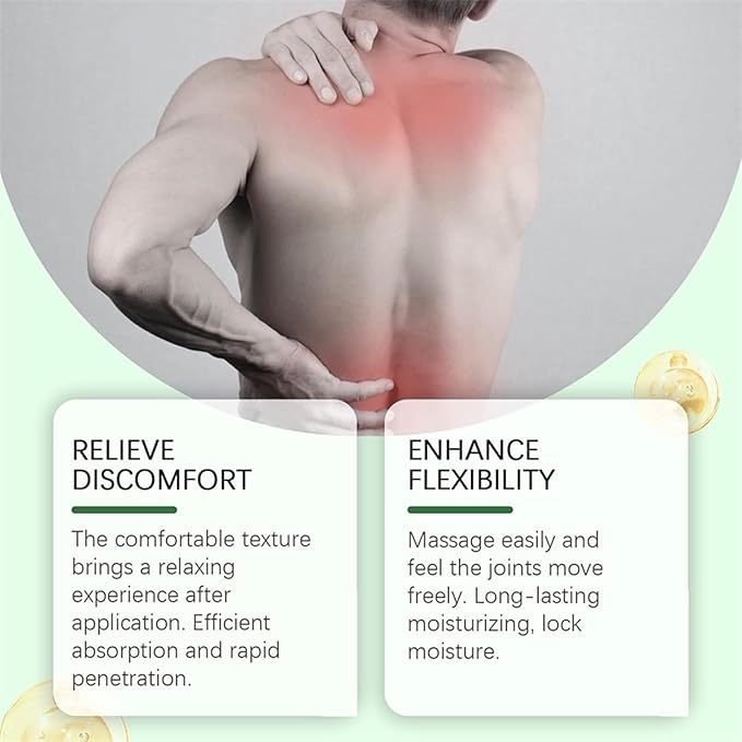 Miracle Balm, Organic Miracle Balm, Natural Ingredients, Relaxed and Comfortable for Legs, Arms, Back(2 pcs) AA