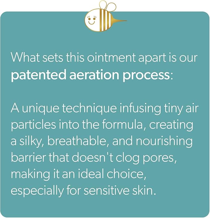 Waxelene Original Aerated Balm Large Jar, Organic Multipurpose Ointment the Petroleum Jelly Alternative Eczema Dry Sensitive Skin Face Moisturizer