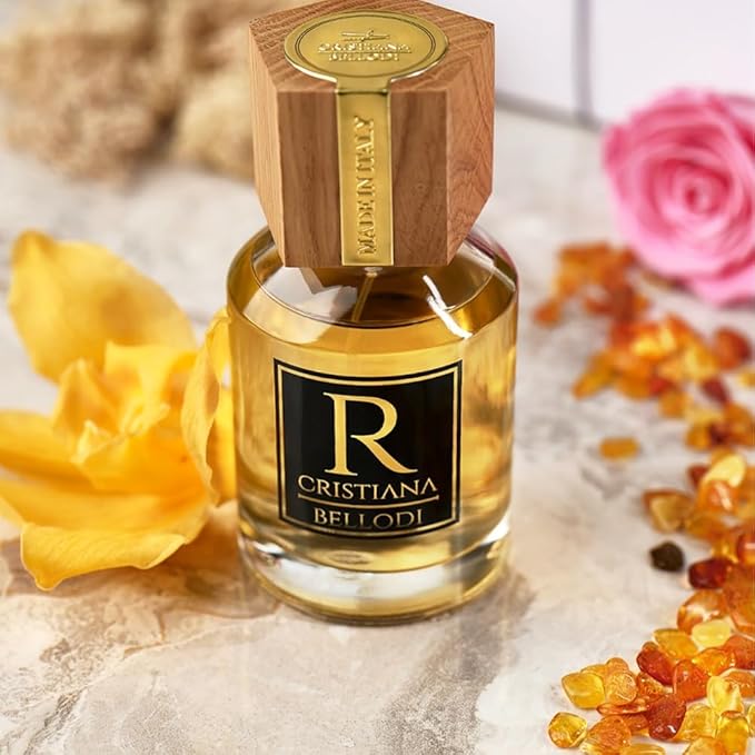 R for Unisex - Perfume for Women & Men - Long Lasting Cologne from Italy - Amber Musk Fragrance with Ylang Ylang, Vetiver, Rose and Patchouli Notes - Eau de Parfum - 3.4 oz EDP Spray