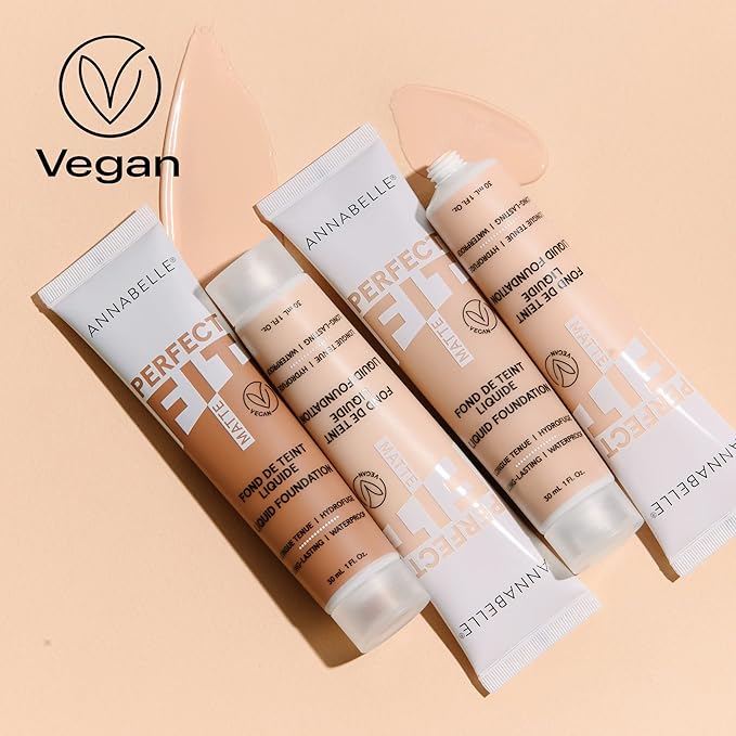 Annabelle Perfect Fit Foundation, Chestnut, 1 Ounce (Pack of 2)