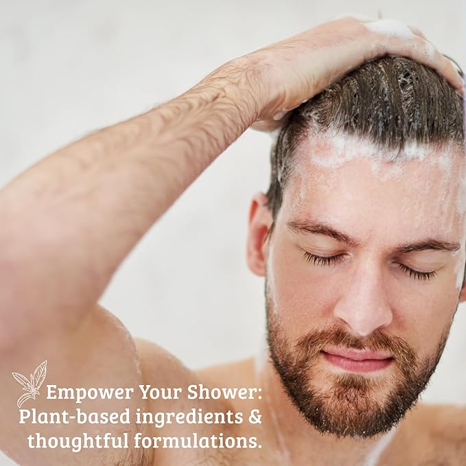 Pharmacopia Verbena Shampoo - Natural Hair Care with Plant Based & Organic Ingredients Aloe Vera, Jojoba Oil, Coconut Oil, and Chamomile Extract - Vegan, Cruelty Free, No Parabens or Sulfates, 16 oz