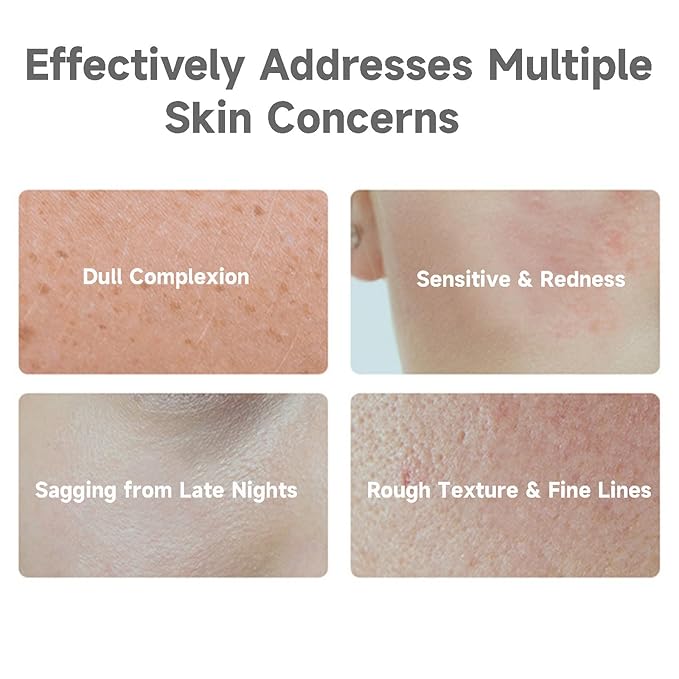 Polypeptide Collagen Elastic Essence Cream - Xianjina Anti-Wrinkle Firming Face Lotion for Women with Micro-Molecular Peptides (2PC)