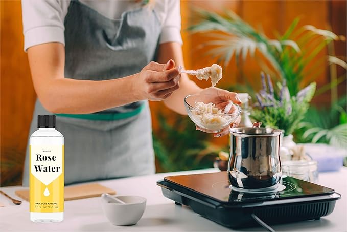 5.1 fl oz Rose Hydrosol for Face Hydrating Mist Hydration, 100% Pure Rose Water, Cleanses & Softens Skin, Promotes Healthy Skin Cell, Suitable for All Skin Types