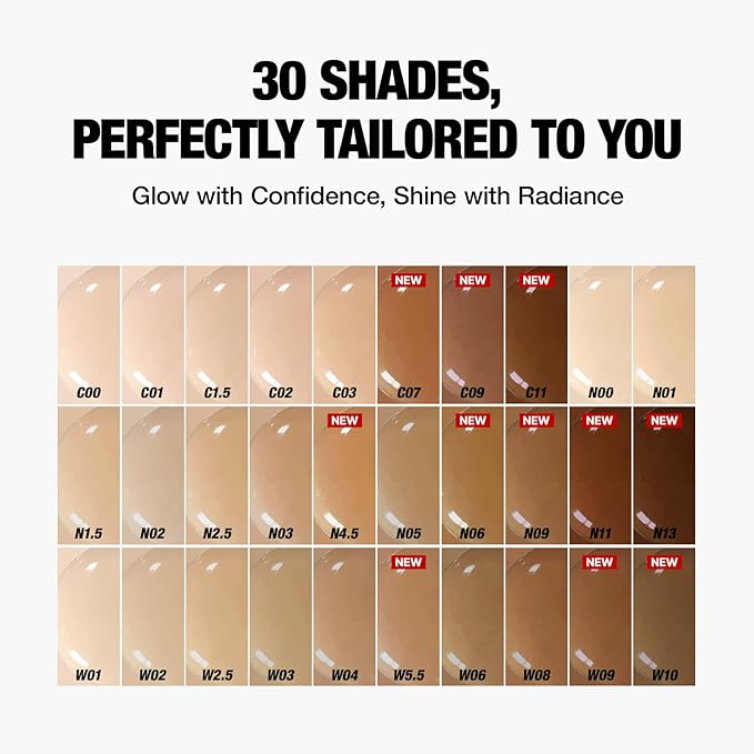 TFIT Radiance Fit Serum Foundation - Flawless Coverage, Dewy finish, Long-lasting, Lightweight, Korean Makeup,1.05 Oz. (N1.5 Suede, 1.05 Oz.)