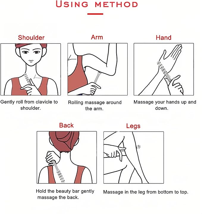 Beauty Sculptor Roller – 30 Germanium Massage Nodes for Facial Massager & Glow | Compact Beauty Tool for Lifting and Skin Care,Facial Roller (Purple, 1 PCS)