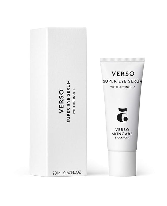 Verso Skin Care | Super Eye Serum | Rejuvenating Under Eye Serum for Youthful Skin | Eye Care Made Easy (0.67 fl oz)