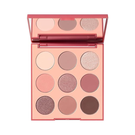 Morphe 9V Vintage Rose Artistry Palette - Mauve & Rose-Toned Makeup Palette with Matte and Shimmer Finishes - Highly Pigmented Eye Makeup with a Blendable & Buildable Formula (0.35 oz)