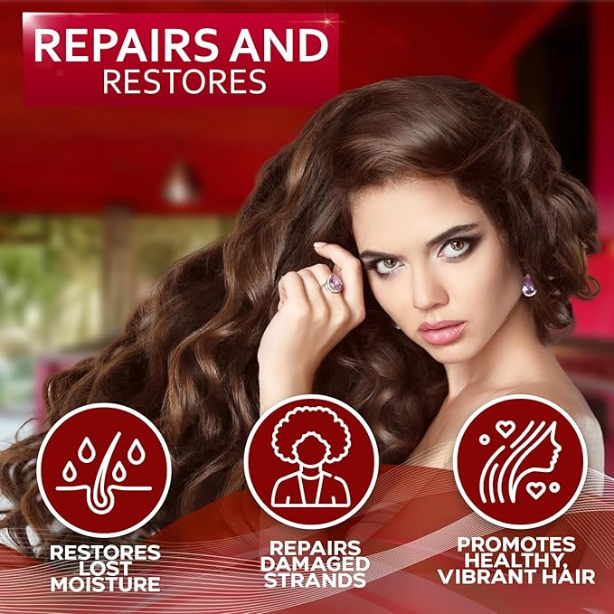 Leave in Conditioner for Curly Hair - Frizz Control for Women and Men - Restores Dry, Damaged and Wavy Hair - Detangler Cream and Sulfate Free Anti Static Moisturizer Treatment with Shea Butter