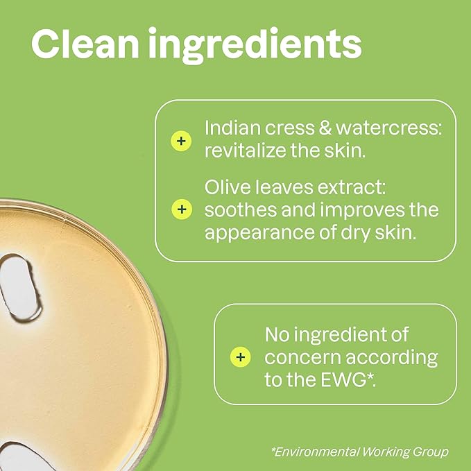 ATTITUDE Body Cream, Moisturizer for Dry Skin, EWG Verified, Vegan & Dermatologist-Tested, Deep Hydration, Pear & Amber Scent, 8 Fl Oz (Pack of 6)