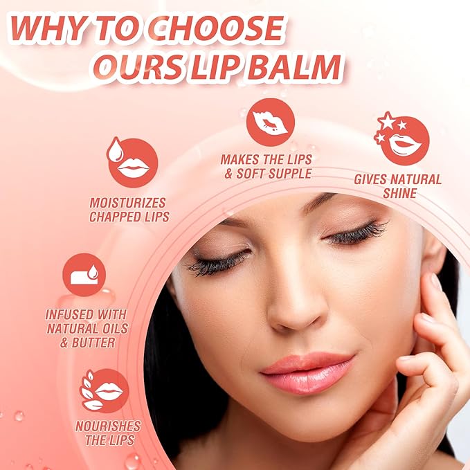 2Pack Non-sticky Lip Oil, Moisturizing Glossy/Shiny Lip Gloss Oil PlumpingTint, Hydrating Lip Gloss Lip Balm, Long Lasting Nourishing Fruit Flavoure Lip Oils(Strawberry + Coconut)