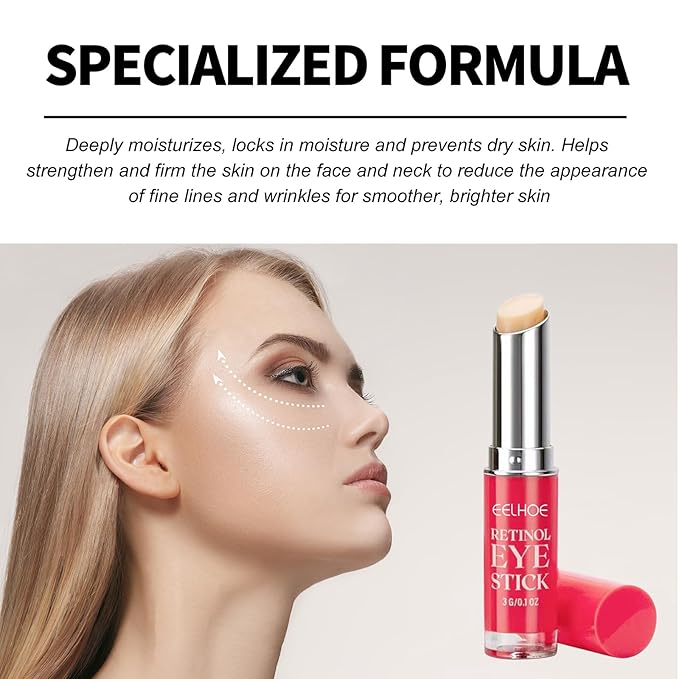 Retinol Eye Serum Stick, Retinol Eye Cream and Gel, Anti-Aging Eye Treatment