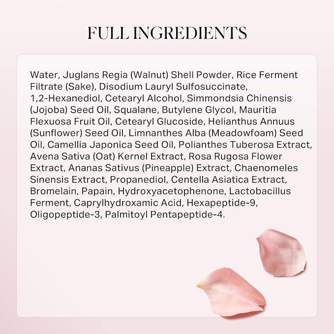 depology Microdermabrasion Facial Scrub – Exfoliator Face Polish with Walnut Shell, Jojoba & Botanical Oils for Radiant, Smooth Skin – Face Exfoliator Gentle Pore Refining for Dull or Uneven Texture