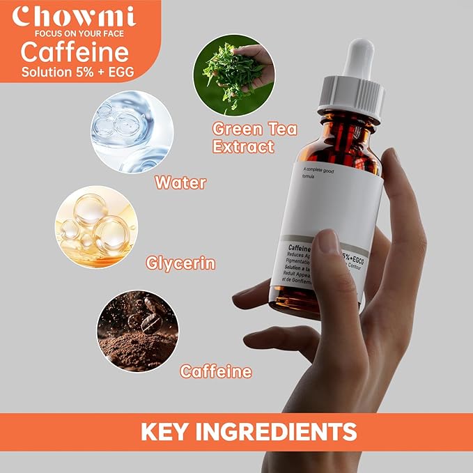 The Caffeine Solution 5% + EGCG,Reduces Appearance of Eye Contour Pigmentation and Puffiness,Under Eye Serum (30ml) Caffeine For Face Moisturizing Serum (2)
