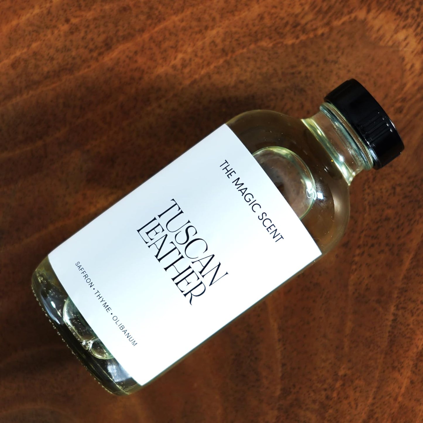 Tuscan Leather Diffuser Oil - Hotel & Home Luxury Scents - Diffuser Oil Scents for Home Designed for Use in All Diffusers - 8.5 fl oz, 250 mL