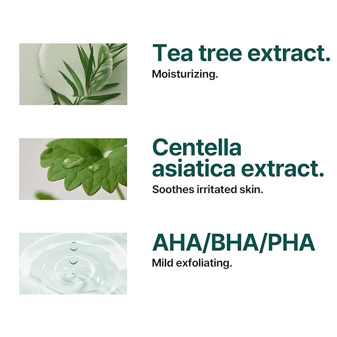 SOME BY MI AHA BHA PHA 30 Days Miracle Acne Clear Body Cleanser - Pack of 2 - Daily Exfoliating Tea Tree Acne Body Wash with Salicylic Acid - Deep Cleanses Sebum and Impurities - Korean Skin Care