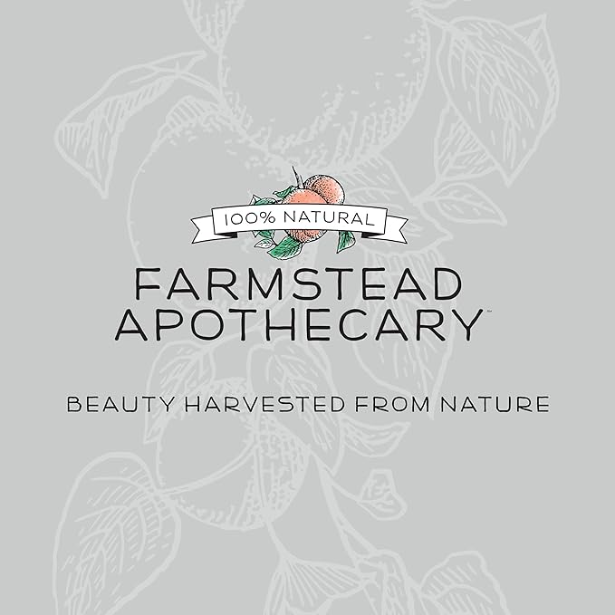 Farmstead Apothecary 100% Natural Lip Balm with Organic Beeswax, Organic Shea Butter & Organic Coconut Oil, Fig & Honey 0.25 oz