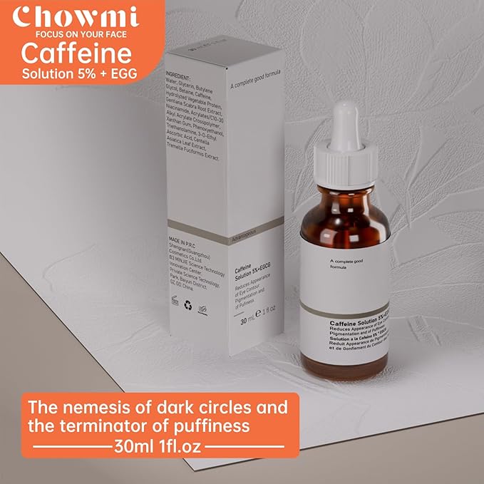 The Caffeine Solution 5% + EGCG,Reduces Appearance of Eye Contour Pigmentation and Puffiness,Under Eye Serum (30ml) Caffeine For Face Moisturizing Serum (2)
