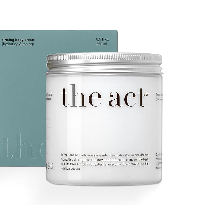 The Act Firming Body Cream β Hydrating Cream with Green Coffee & Lotus β Smooths and Nourishes Skin for a Spa-Like Experience for Men and Women, 8.5 fl oz